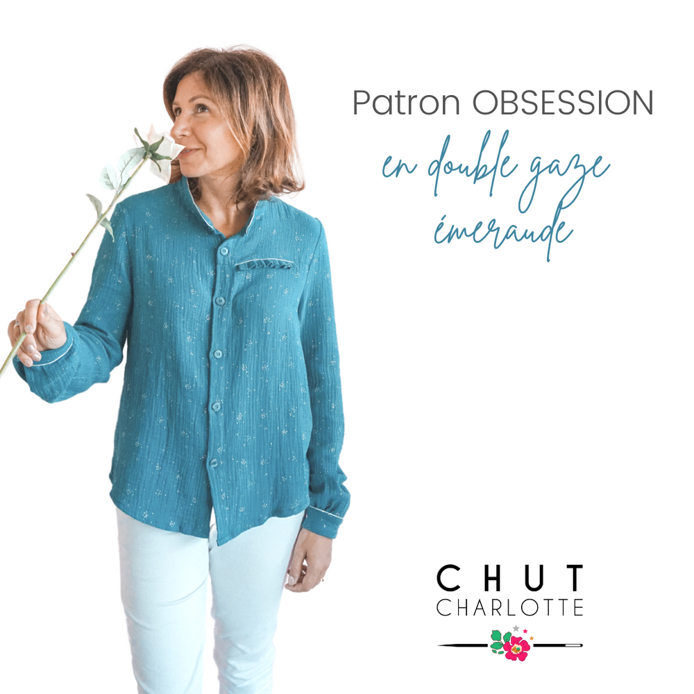 Chemise double gaze sale