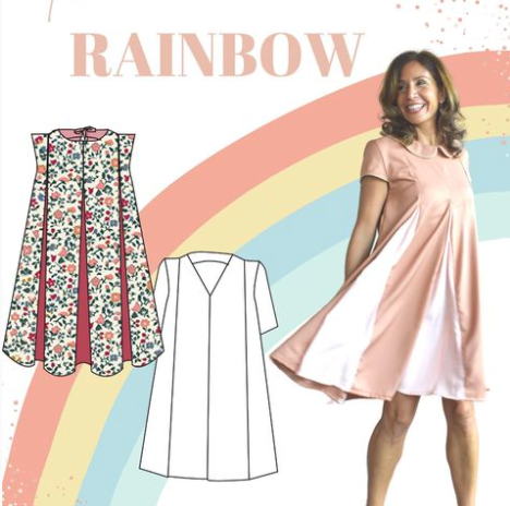Patron Rainbow : La robe ludique multi options ! 🌈