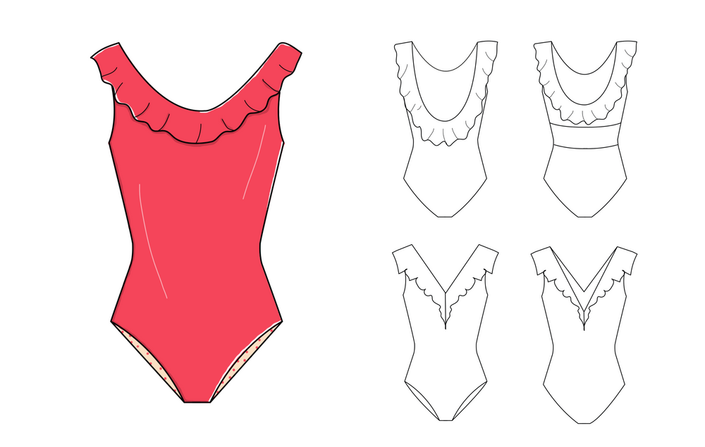<tc>Swimsuit Pattern 